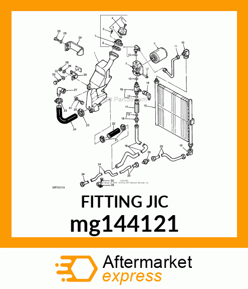 FITTING JIC mg144121