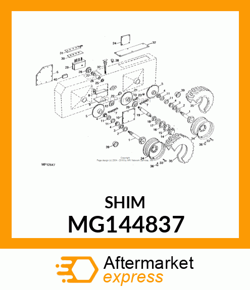 Gasket MG144837