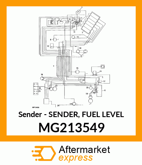 Sender MG213549