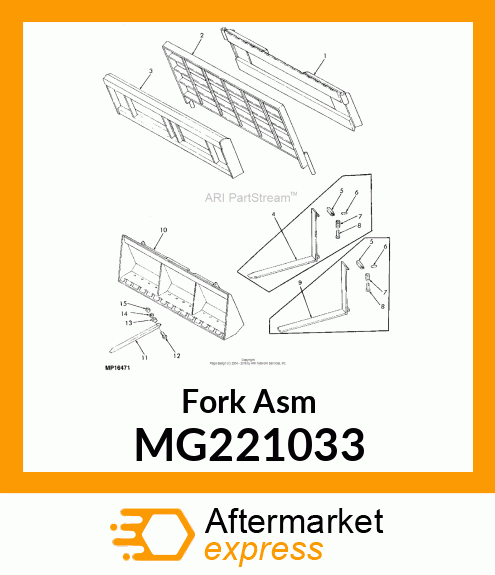 Fork Asm MG221033