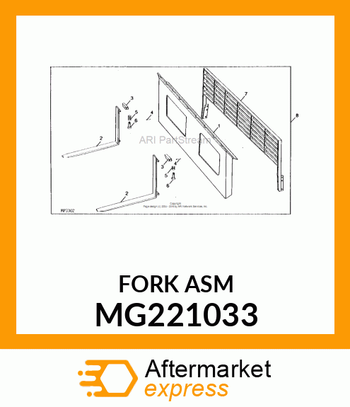 Fork Asm MG221033