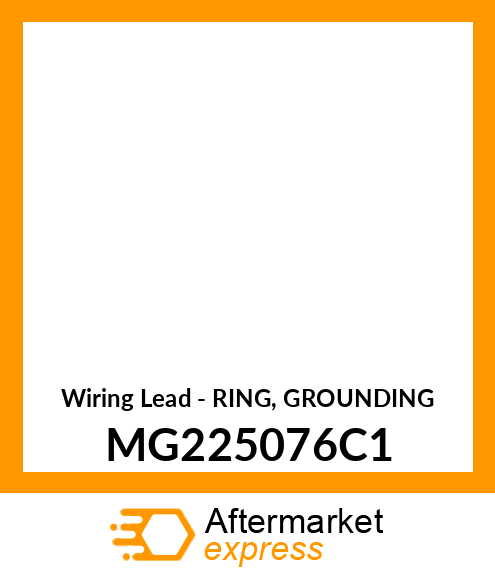 Wiring Lead - RING, GROUNDING MG225076C1