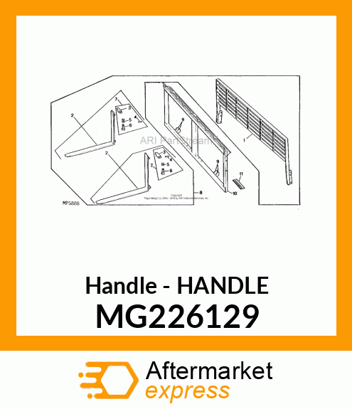 Handle MG226129