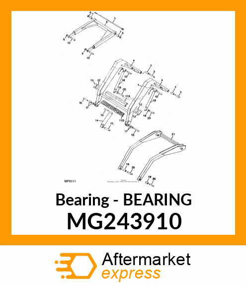 Bearing MG243910