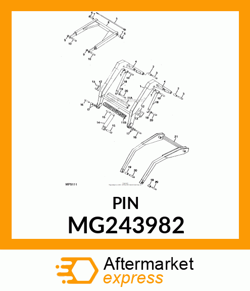Pin Fastener MG243982