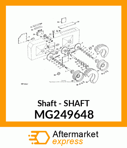 Shaft MG249648