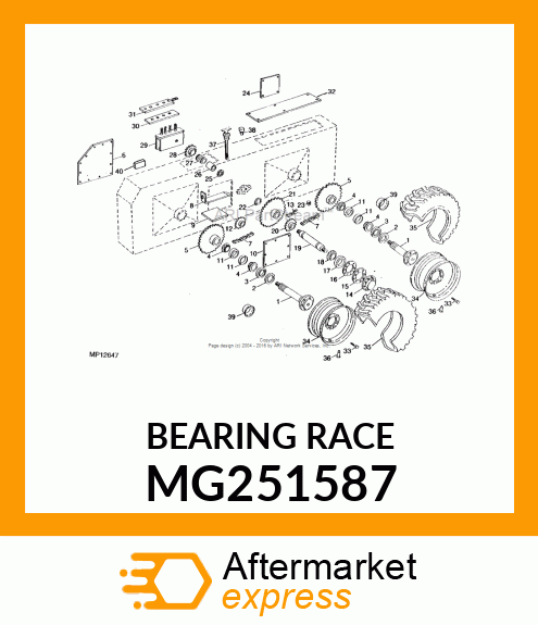 Bearing Race MG251587