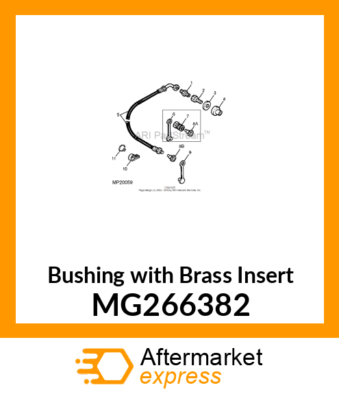 Bushing with Brass Insert MG266382