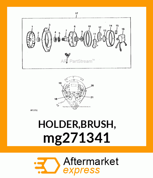 HOLDER,BRUSH, mg271341