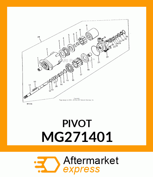 Pivot - PIVOT MG271401