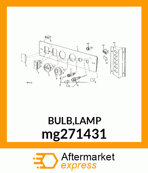 BULB,LAMP mg271431