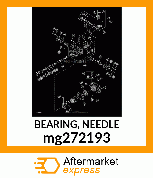 BEARING, NEEDLE mg272193