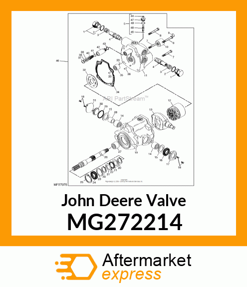 TOW VALVE ASSY MG272214