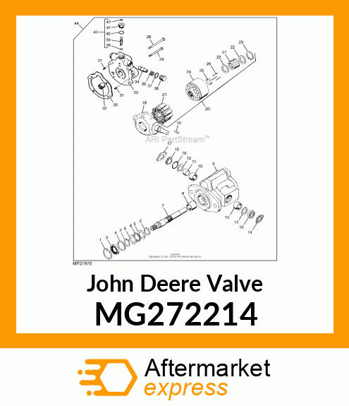 TOW VALVE ASSY MG272214