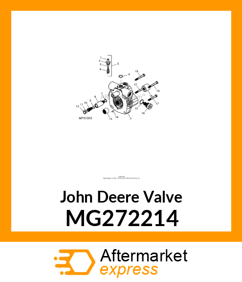 TOW VALVE ASSY MG272214