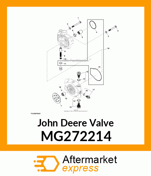 TOW VALVE ASSY MG272214