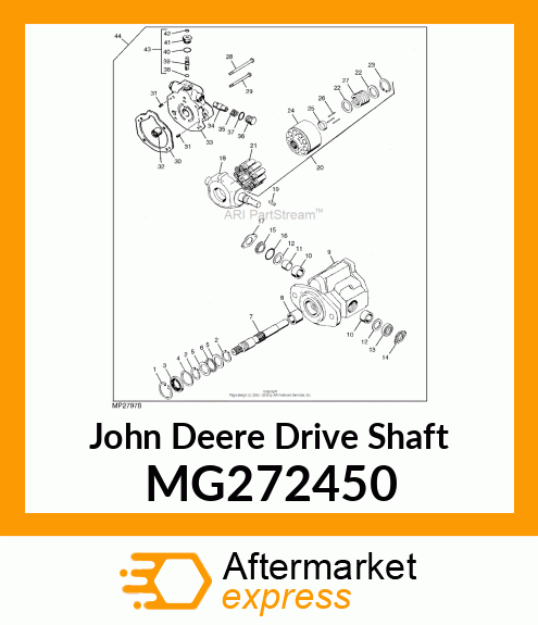 DRIVE SHAFT MG272450