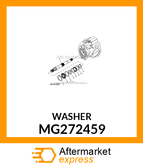 WASHER MG272459