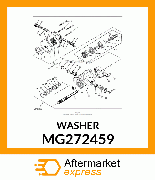 WASHER MG272459