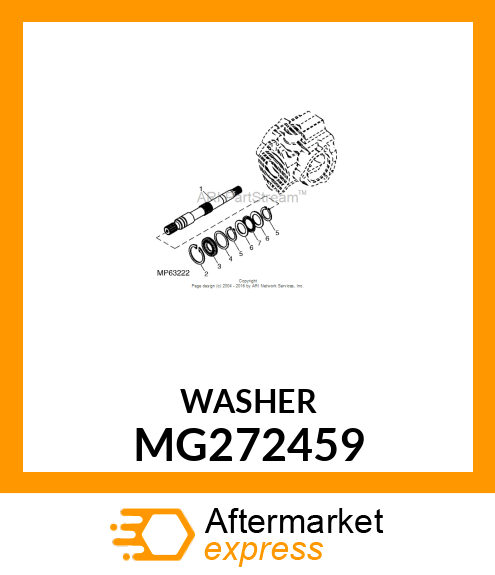 WASHER MG272459