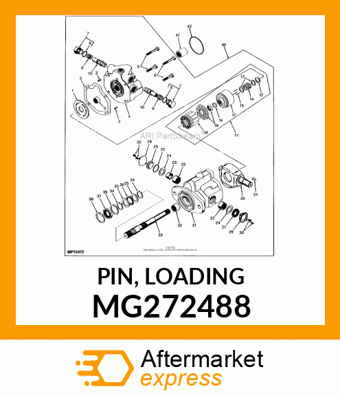 PIN, LOADING MG272488