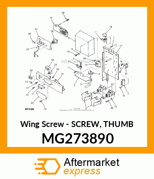 Wing Screw MG273890