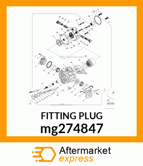 FITTING PLUG mg274847