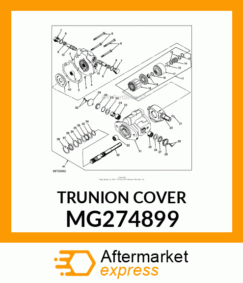 TRUNION COVER MG274899