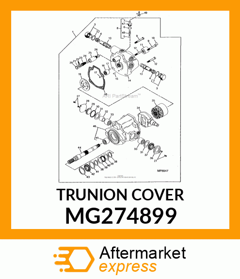 TRUNION COVER MG274899