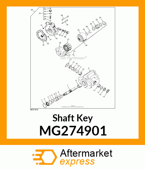 Shaft Key MG274901