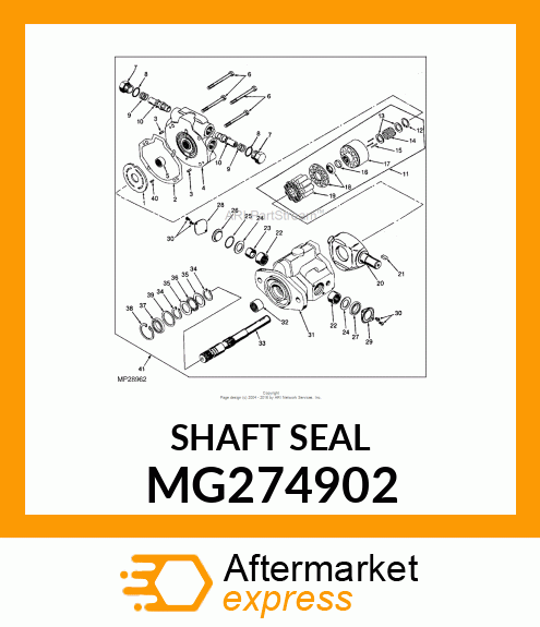 SHAFT SEAL MG274902