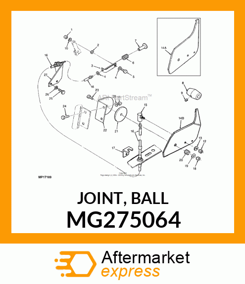 JOINT, BALL MG275064