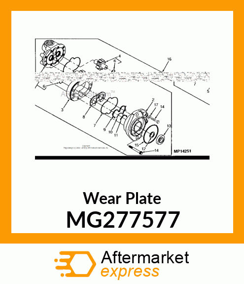 Wear Plate MG277577