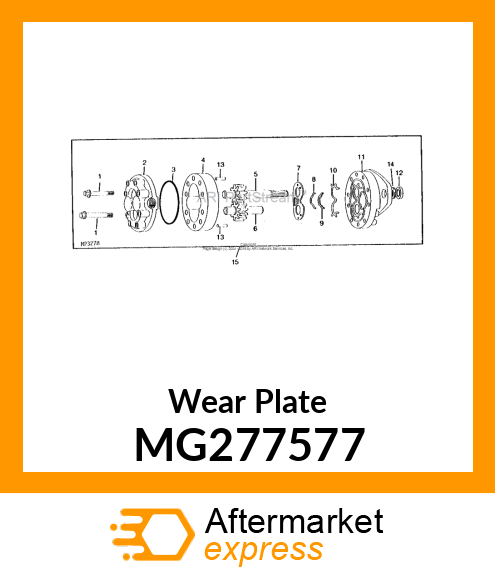 Wear Plate MG277577