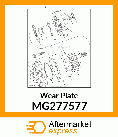 Wear Plate MG277577