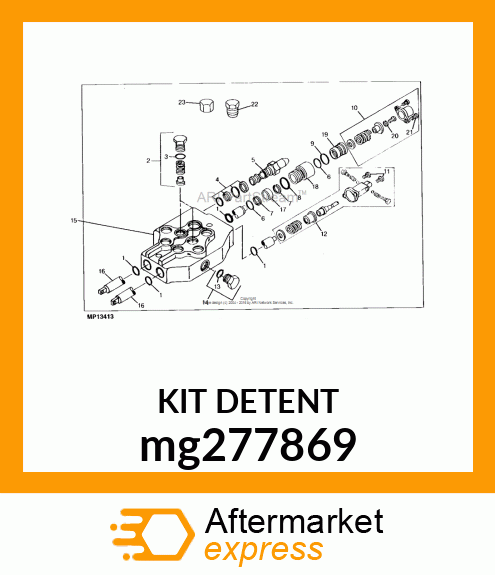 KIT DETENT mg277869