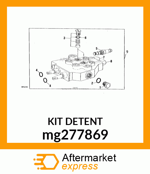 KIT DETENT mg277869