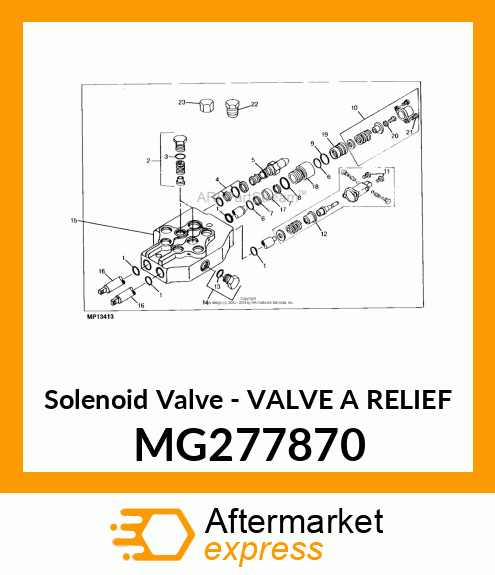 Solenoid Valve MG277870