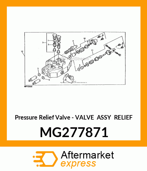 Pressure Relief Valve MG277871