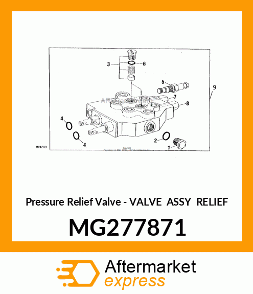 Pressure Relief Valve MG277871