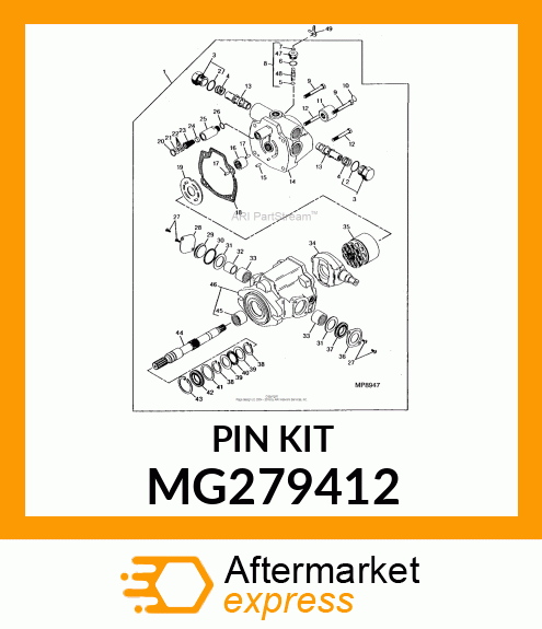 LOADING PIN KIT MG279412