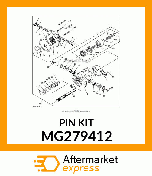 LOADING PIN KIT MG279412