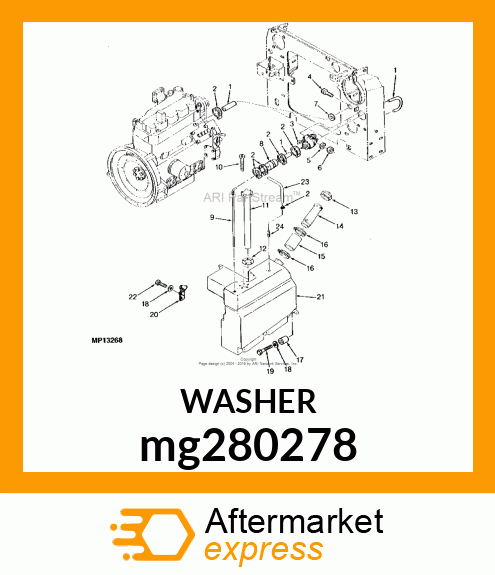 WASHER, TOOTH, EXTERNAL mg280278