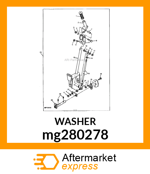 WASHER, TOOTH, EXTERNAL mg280278