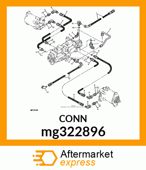 FITTING JIC mg322896