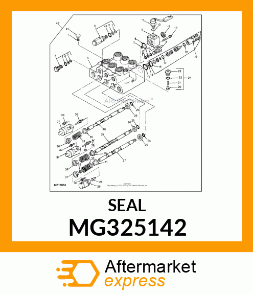 SEAL, WIPER MG325142