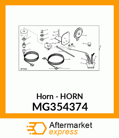 Horn MG354374