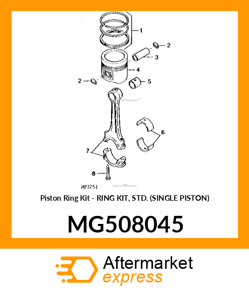 Piston Ring Kit MG508045
