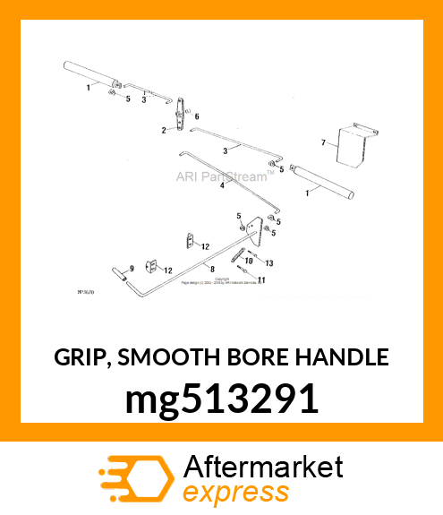 GRIP, SMOOTH BORE HANDLE mg513291