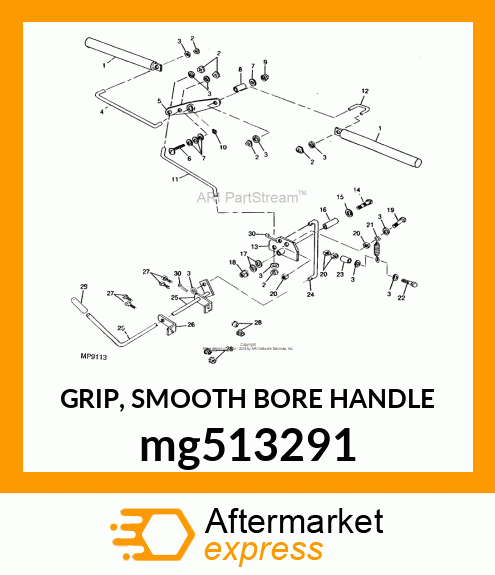 GRIP, SMOOTH BORE HANDLE mg513291